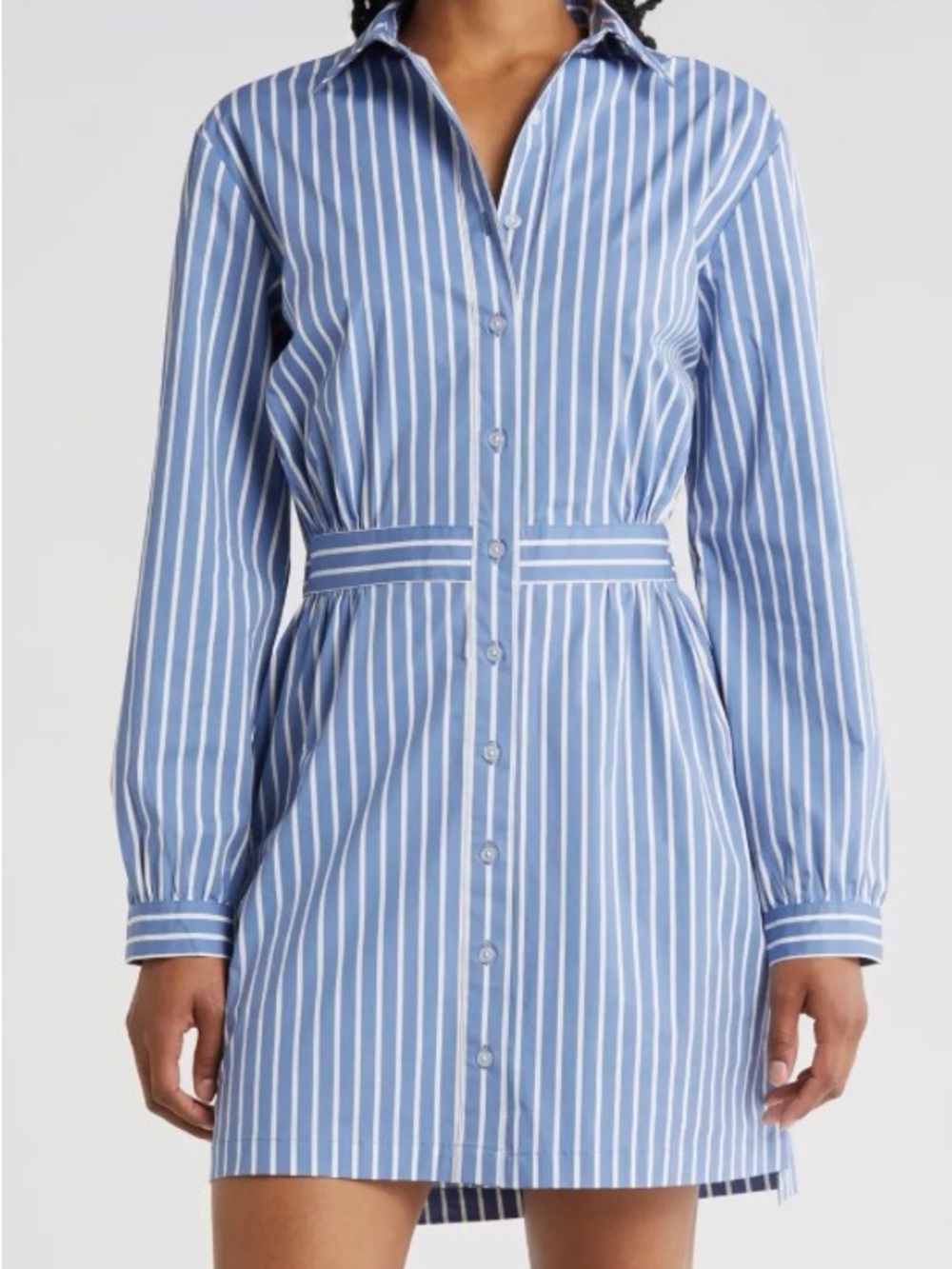 Rachel Parcell Women’s Cotton Mini Shirtdress